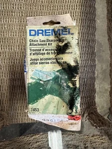Vintage Dremel Chain Saw Sharpening Attachment Kit New Sealed - Picture 1 of 2