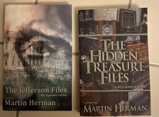 The Jefferson Files: Expanded Ed. & Hidden Treasures by Martin Herman- 2 PB Auto