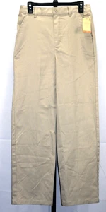 French Toast School wear Pull On Elastic Waist Khaki Pants NWT Size 18 - Picture 1 of 4