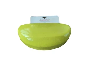 Xhilaration Glossy Yellow/Green Clamshell Sunglass/Eyeglass Hard Case READ NWT - Picture 1 of 6