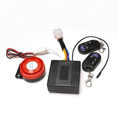 Sistema de alarma de seguridad de arranque motor antirrobo moto scooter 2 control remoto Foto 1 de 4