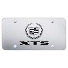 Licensed Brushed Stainless Steel License Plate for Cadillac XTS - AUGD1901
