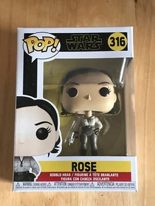 FUNKO POP! STAR WARS #316 - ROSE - BOBBLE-HEAD VINYL FIGUR - NEU - Bild 1 von 6