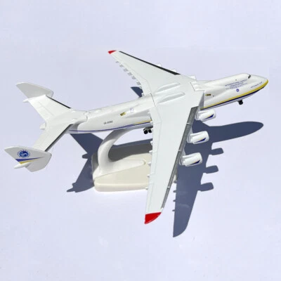 Escala 1:400 21 cm Aleación Diecast Modelo Militar ANTONOV An-225 Mriya Avión Regalo Foto 1 de 4