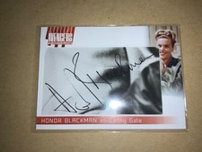 AVENGERS COMPLETE COLLECTION series 3 HONOR BLACKMAN CUT AUTOGRAPH CARD HB23