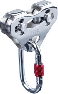 Climbing Pulleys with Oval Carabiner, Zipline Pulley Kit for Backyard Zipline, H - Picture 1 of 9