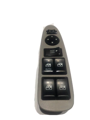 Interruptor de ventana maestro Buick Rendezvous Driver 2002-2007 control izquierdo gris oscuro Foto 1 de 3