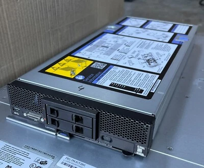 Lenovo Flex System x240 M5 Blade 9532 | 2x Xeon E5-2640 v4 @2.4GHz 512GB Ram - Image 1 of 4