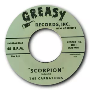 CARNATIONS -"SCORPION" c/w JIMMY GORDON -"Buzzzzzz" KILLER INSTRUMENTALS-LISTEN - Imagen 1 de 2
