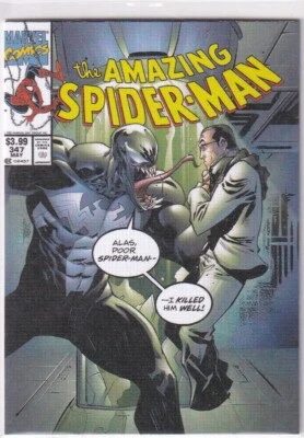 Portadas de cómics de Marvel Upper Deck 2024 versiones 1 No. 27 Venom