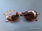 Authentic SERENGETI Tweeds DR 6320 Brown Tortoise Sunglasses with Glass Lenses