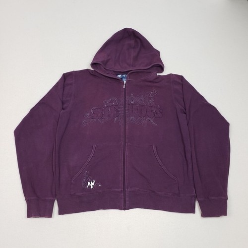 UNDERCOVER Felpa con cappuccio ROSA Victoria's Secret Big Dogs lavanda taglia M OTTIME CONDIZIONI!!!