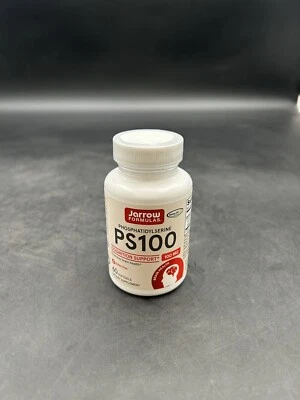Jarrow Formulas PS100 Phosphatidylserine 100mg Brain Health 60 Softgels 06/25 - Image 1 of 2