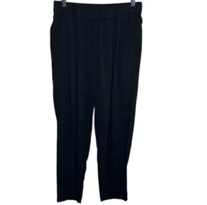 Eileen Fisher Black Pull On Taperd Leg Pans Women's Size XS - Picture 1 of 4
