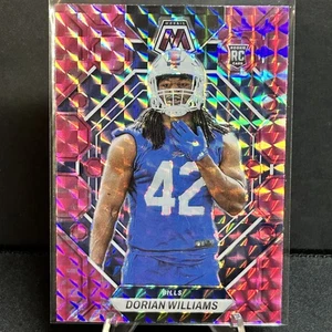 Dorian Williams Buffalo Bills 2023 Panini Mosaic RC Camo Pink Mosaic - Picture 1 of 2