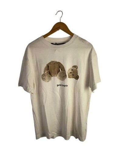 Palm Angels BEAR CLASSIC T shirt T shirt L Cotone WHT PMAA001C99JER001