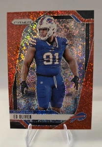 2024 Panini Prizm Ed Oliver #32 Red Sparkle - Picture 1 of 2
