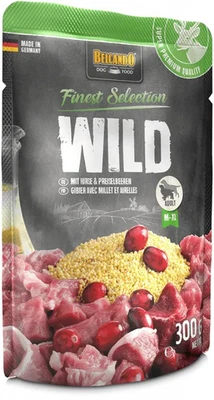 Belcando Frischebeutel 300 g (EUR 9,30 / kg) Wild mit Hirse & Preiselbeeren - Bild 1 von 2