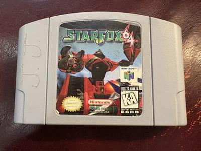Star Fox 64 N64 (Nintendo 64, 1997) Authentic Tested Working - Image 1 of 4