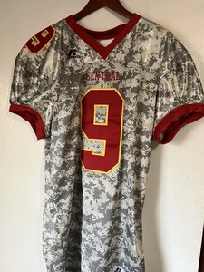 RAR. Camouflage Central Michigan Football Russell Trikot Gr. L / sehr guter Zustand! - Bild 1 von 5