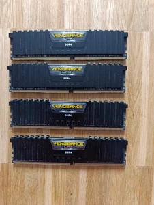 Arbeitsspeicher RAM DDR4 Corsair LPX Black Quad-Kit 16GB (4x4 GB) 2666 Mhz - Bild 1 von 3
