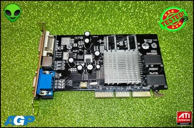 ATI RADEON 9200 128 MB DDR SCHEDA VIDEO AGP   AS9200-128 #86L4 - Immagine 1 di 3