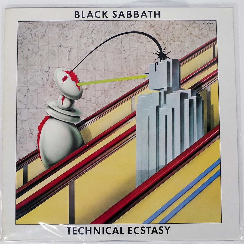BLACK SABBATH TECHNICAL ECSTASY VERTIGO BT5181 Japan INSERT VINYL LP - Image 1 of 1