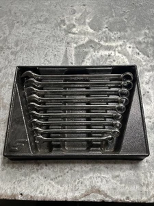 Snap-on SOEXM 10-19mm 9-Piece 12-Point Flank Drive PLUS Wrench Set MISSING 11 - Bild 1 von 7