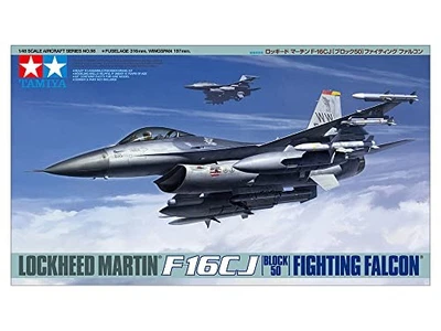 Tamiya Models F-16CJ Fighting Falcon Model Kit nuovo - Immagine 1 di 4