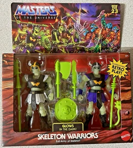 Masters of the Universe Origins SKELETON WARRIORS Glow in the Dark Figur 2er Pack - Bild 1 von 19