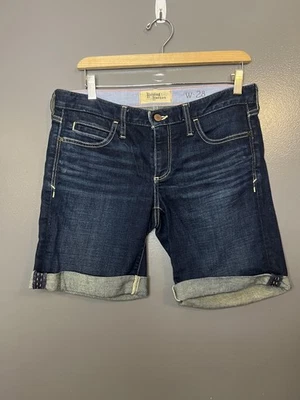 Держа лошадей шорты женщин 28 синий джинсовой ткани мальчика короткие манжеты свернуть эластичной - Изображение 1 из 4