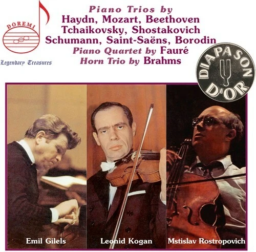 Plays Piano Trios by Gilels / Kogan / Rostropovich / Barshai (CD, 2007)
