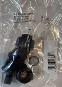 New HIRSCHMANN CA 3LS Circular Field Attachable Power Cable Plug - Picture 1 of 3
