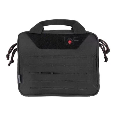 Estuche para pistola táctica Tac-Six Crew 2 armas, 10"L x 8"W negro - caja abierta Foto 1 de 4