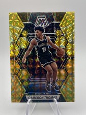 Cameron Thomas 2022-23 Panini Mosaic Reactive Yellow #159