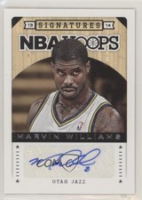 2013-14 NBA Hoops Signatures Marvin Williams #165 Auto