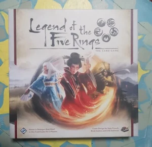 Legend of the Five Rings Card Game Core Set Box Honor Dials + Honor/Fate Tokens - Picture 1 of 1