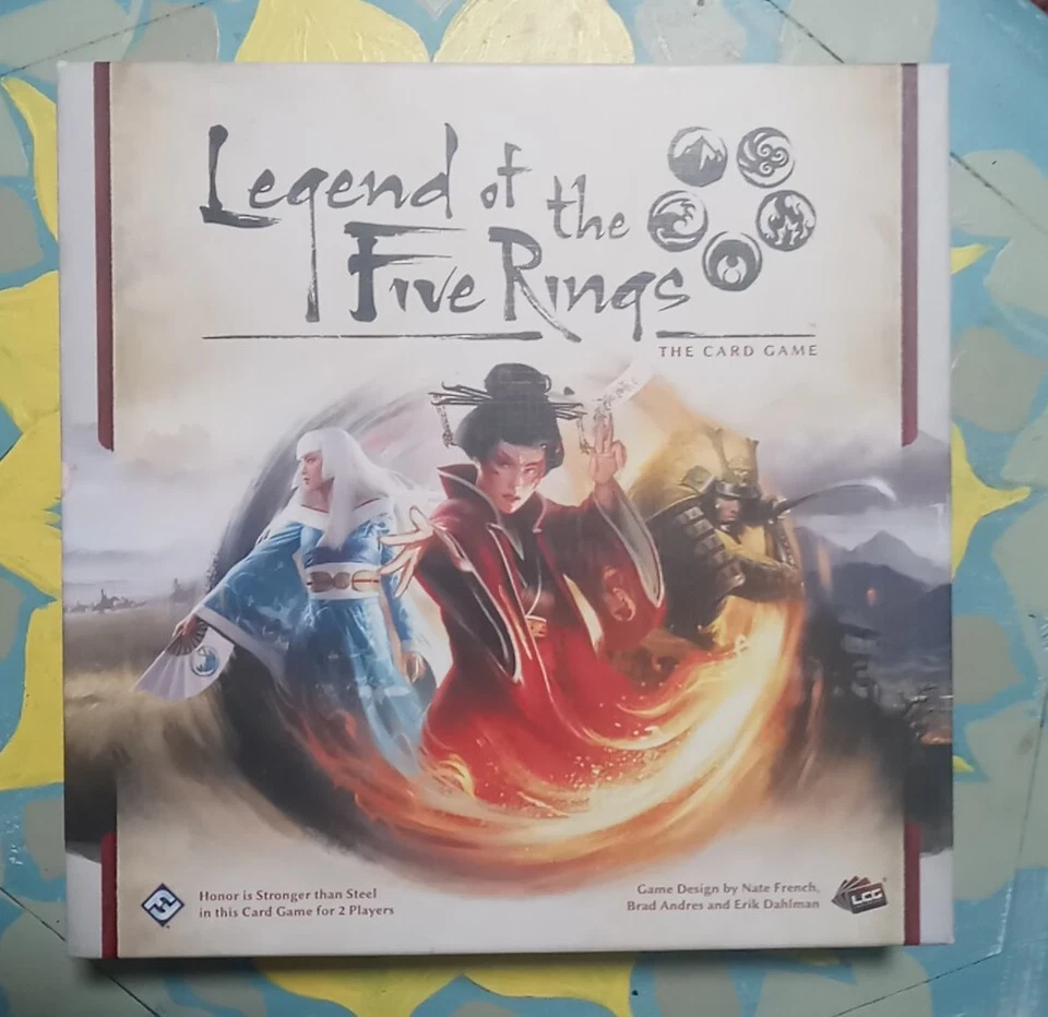 Legend of the Five Rings Card Game Core Set Box  Honor Dials + Honor/Fate Tokens - Image 1 of 1