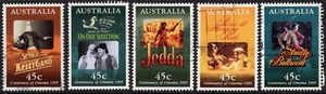 1995 Australia Centenary Of Cinema Set Of 5 Sheet Stamps Good To Fine Used - Bild 1 von 1