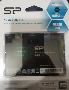 SSD Interne 2.5'' 512GB SATA3 15X Silicon Power Nouveau Neuf - Photo 1/3