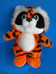 rare WUZZLES soft plush TYCOON TIGER / RACOON DISNEY HASBRO SOFTIES VINTAGE 80'S - Picture 1 of 6