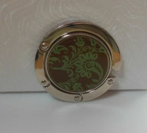 Paisley Handtasche/Geldbörse klappbar Tisch Haken Halter  - Bild 1 von 3