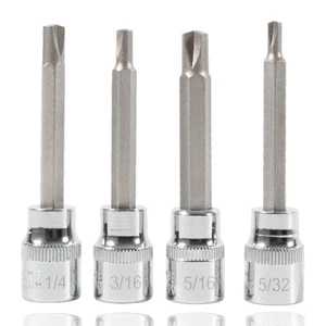 For CTA 8755 4 Piece 3/8" Drive Clutch Head Bit Socket Set 5/32, 3/16, 1/4, 5/16 - Picture 1 of 6