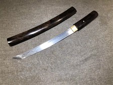 Japanese Ninja Sword Samurai Wakizashi Katana Razor Sharp Damascus Steel Blade