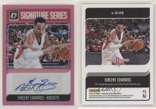 2018 Panini Donruss Optic Pink Prizm /25 Vincent Edwards #SG-VEW Rookie Auto RC