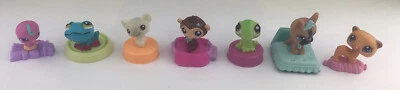 Littlest Pet Shop McDonald's Happy Meal Toys Lot Set of 7 Dog Animal LPS - Image 1 of 4
