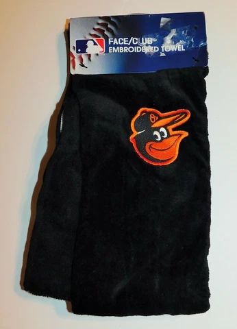 Baltimore Orioles 16" x 24" Face & Club Tri-Fold Towel by Wincraft Cover