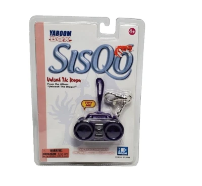 Llavero Yaboom Box Vintage con cartucho sisQ6 Unleash The Dragon RARO NUEVO Foto 1 de 2