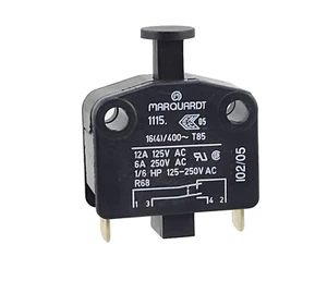 Interruptor de presión, botón, LED (bajo voltaje), 230V (alto voltaje) encendido/apagado (abridor) - Imagen 1 de 4