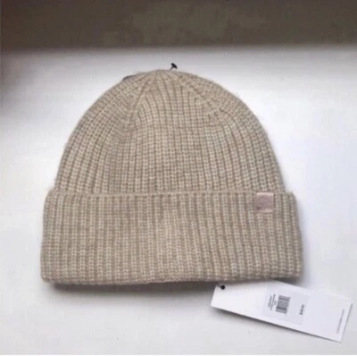 Nuevo Sombrero Calvin Klein Para Mujer Invierno Bronceado Forrado Puños Gorro Informal Exterior Foto 1 de 4